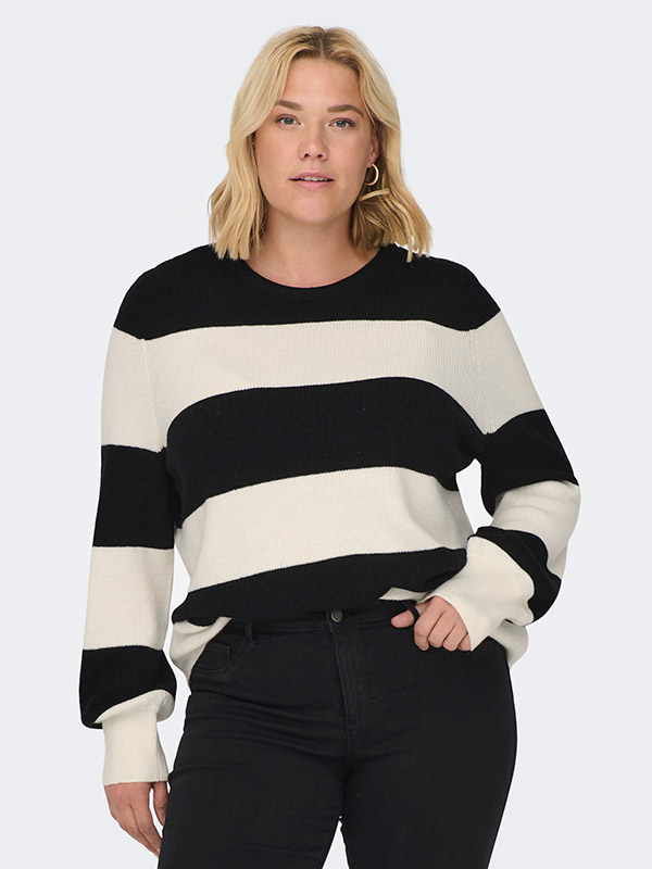 CARNEW - Plus Size Tröja fra Only Carmakoma