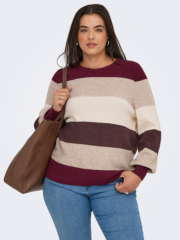 CARNEW - Plus Size Tröja fra Only Carmakoma