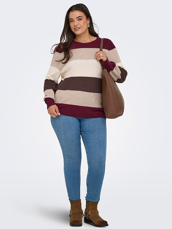 CARNEW - Plus Size Tröja fra Only Carmakoma