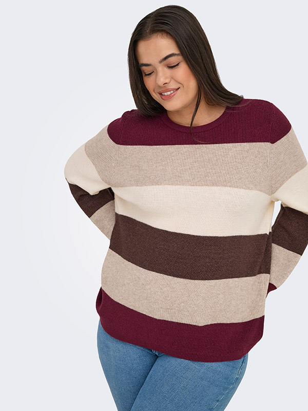 CARNEW - Plus Size Tröja fra Only Carmakoma