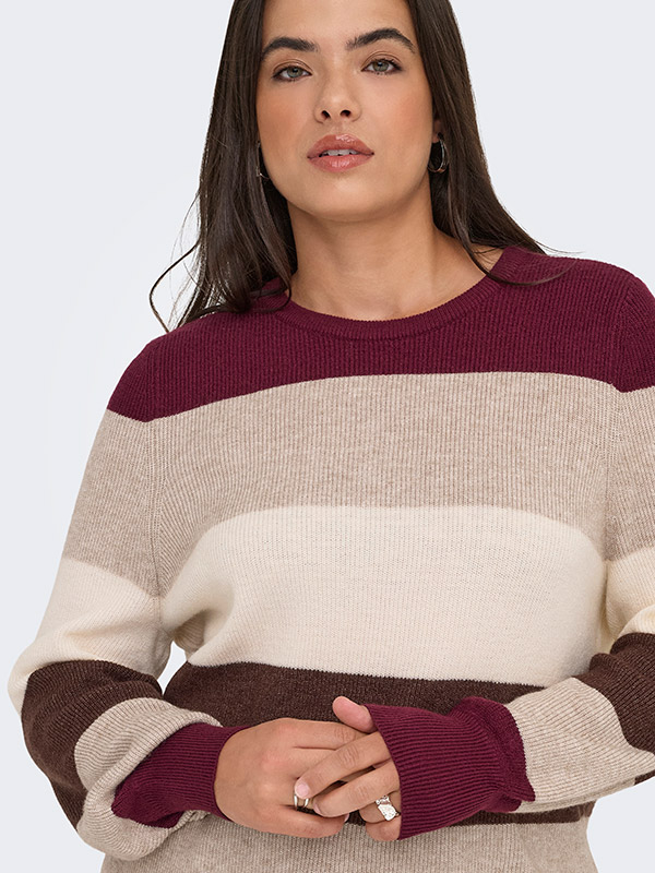 CARNEW - Plus Size Tröja fra Only Carmakoma