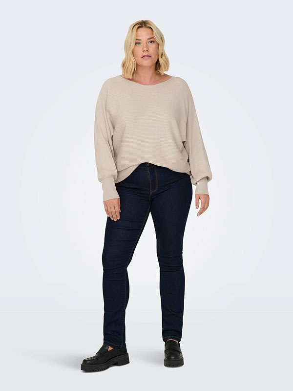 CARNEW - Plus Size Tröja fra Only Carmakoma