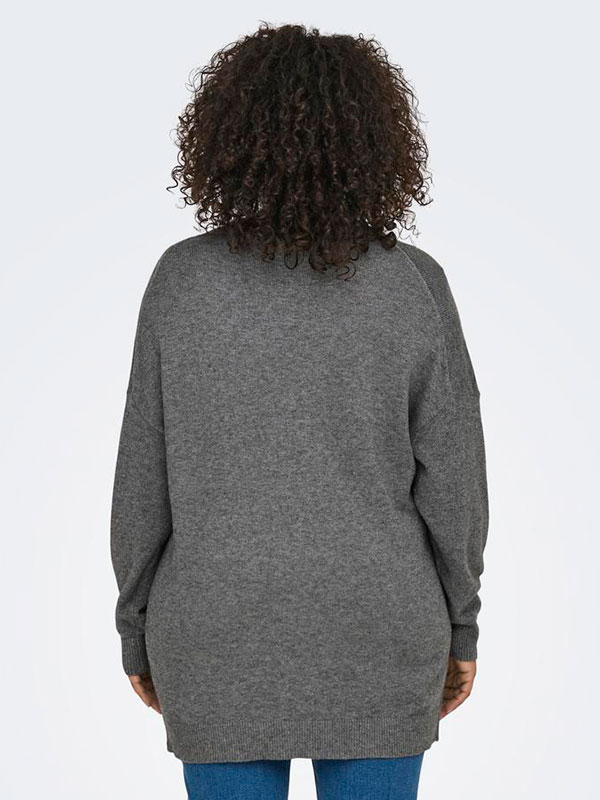 CARESLY - Plus Size Kofta fra Only Carmakoma