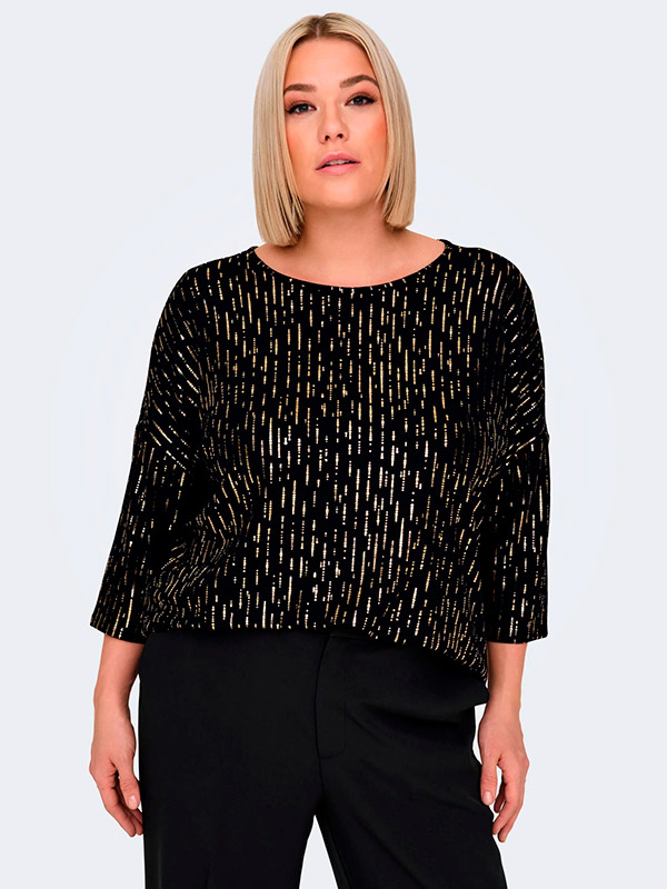 CARFOILA - Plus Size Blus fra Only Carmakoma