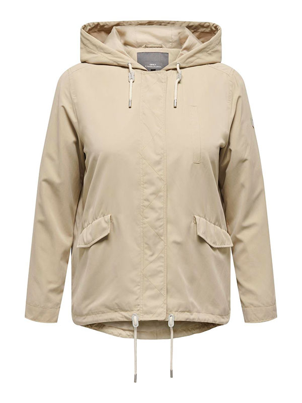 CARSKYLAR - Plus Size Jacka fra Only Carmakoma