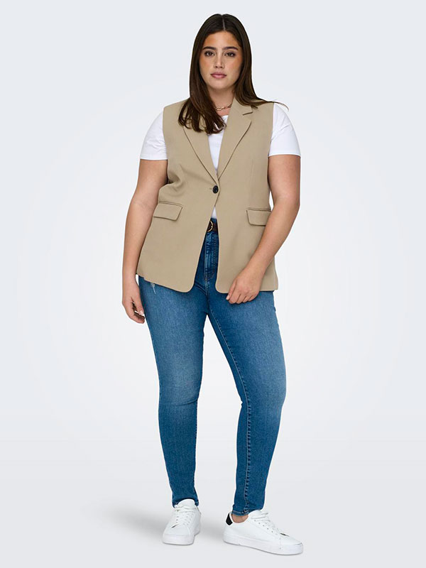 CARKENDRA-ASTRID - Plus Size Väst fra Only Carmakoma