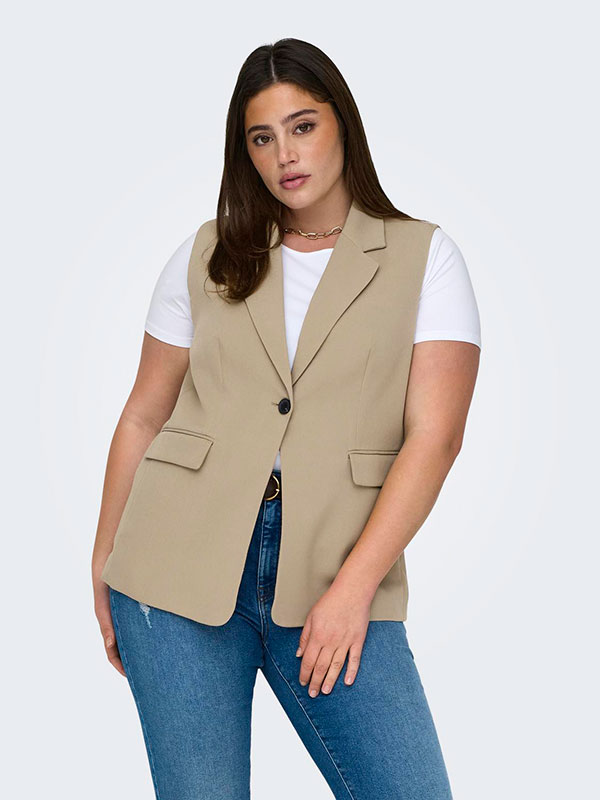 CARKENDRA-ASTRID - Plus Size Väst fra Only Carmakoma