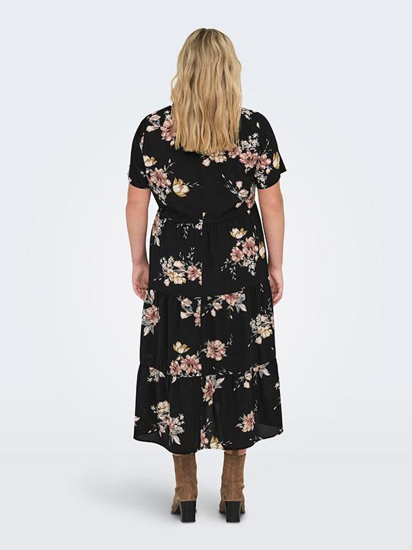 CARLUX - Plus Size Klänning fra Only Carmakoma