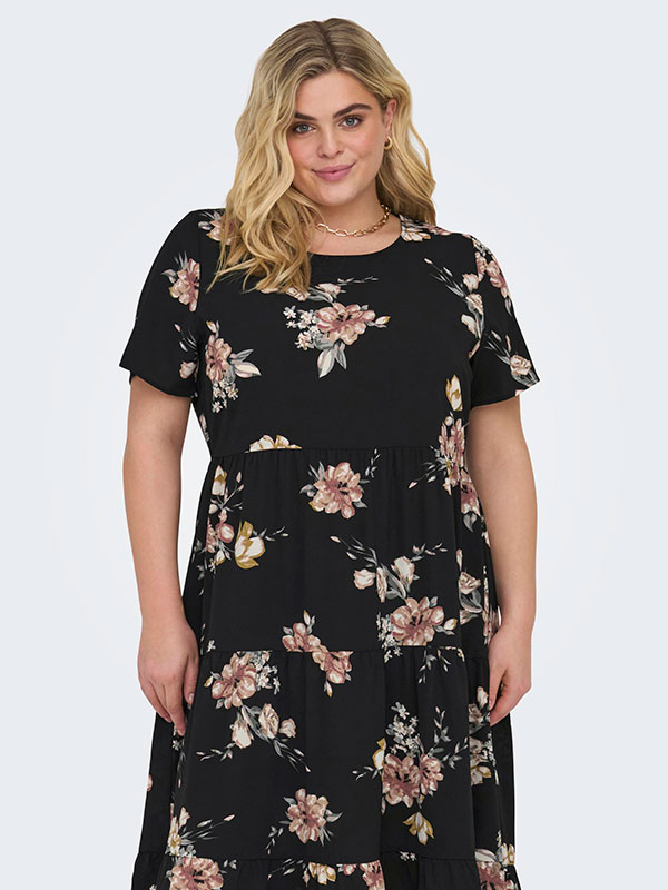 CARLUX - Plus Size Klänning fra Only Carmakoma