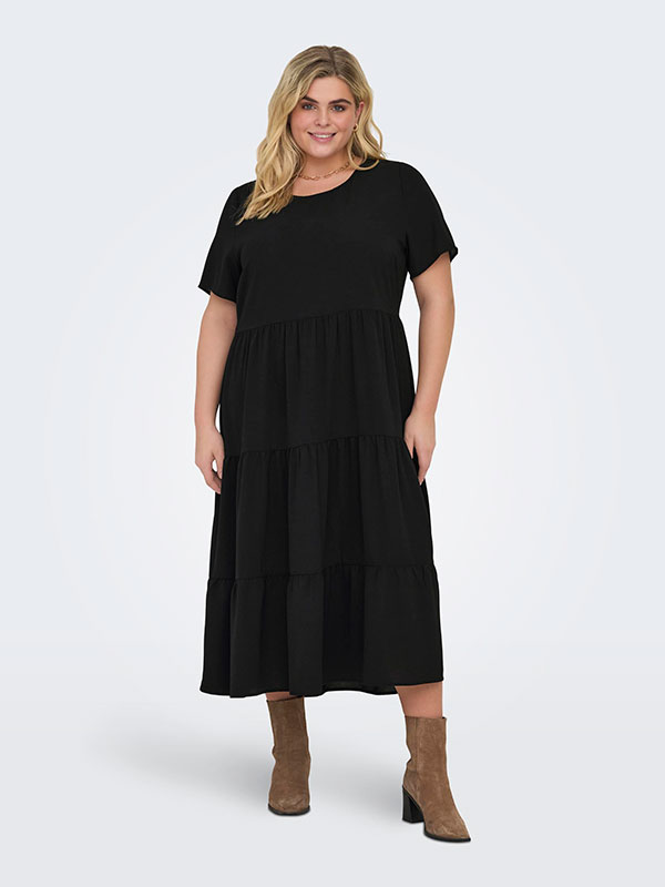 CARLUX - Plus Size Klänning fra Only Carmakoma