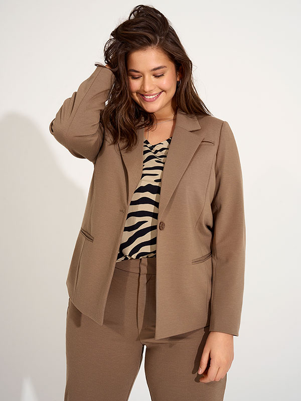 CARPEACH - Plus Size Kavaj fra Only Carmakoma