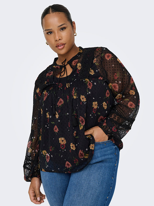 CARTESSA - Plus Size Blus fra Only Carmakoma