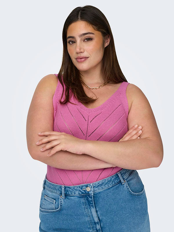 CARROSELIA - Plus Size Top fra Only Carmakoma