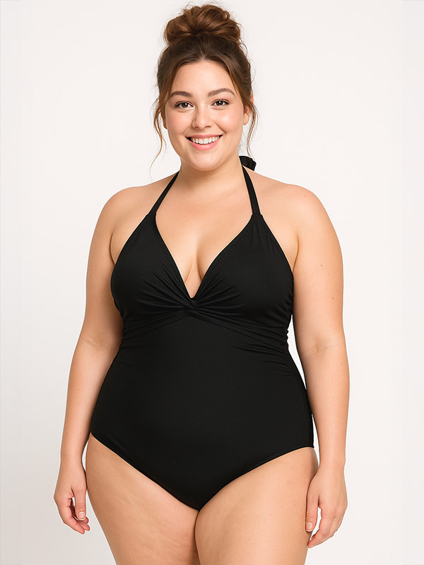 CARELLY - Plus Size Baddräkt fra Only Carmakoma