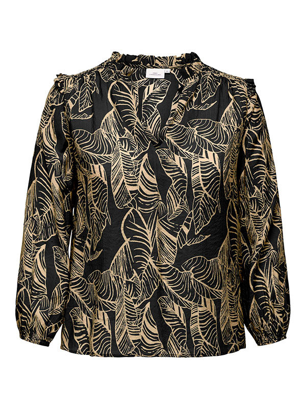 CARBETSEY - Plus Size Blus fra Only Carmakoma