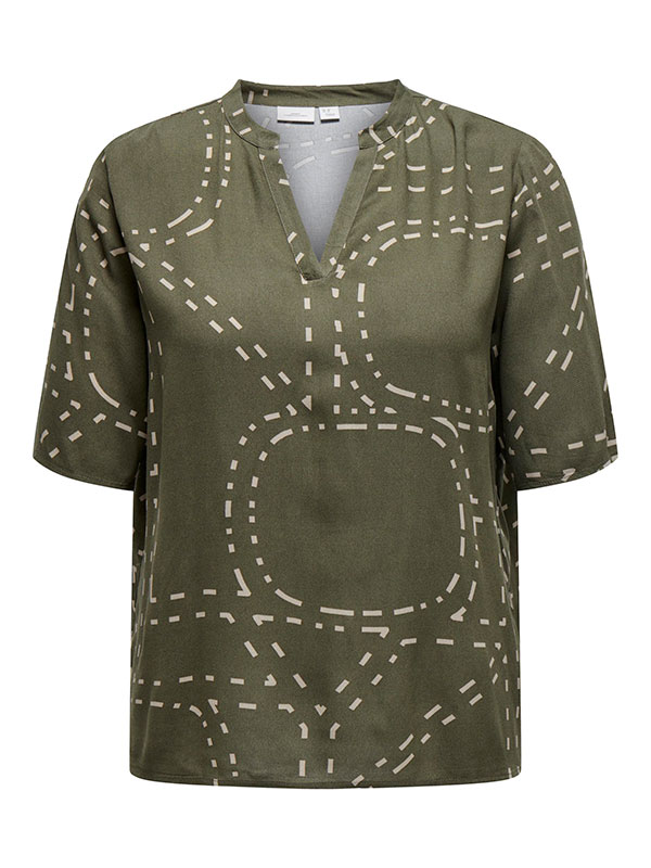 CARPHOEBE - Plus Size Blus fra Only Carmakoma