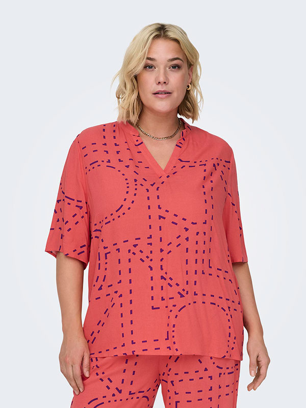 CARPHOEBE - Plus Size Blus fra Only Carmakoma