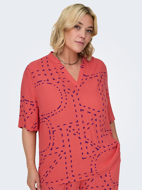 CARPHOEBE - Plus Size Blus fra Only Carmakoma