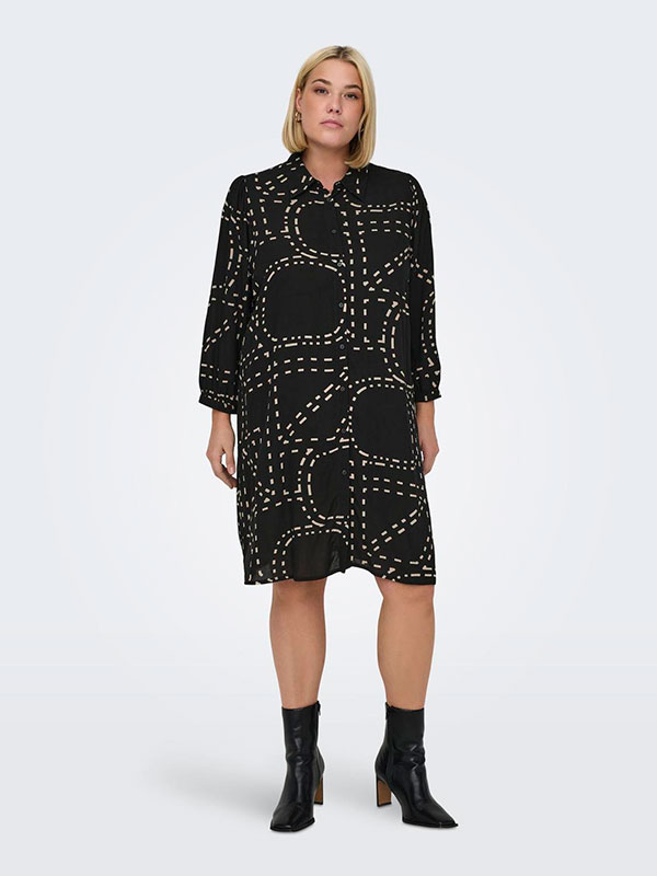 CARPHOEBE - Plus Size Klänning fra Only Carmakoma