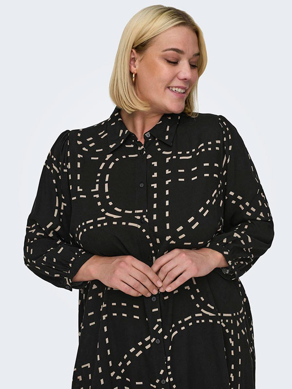 CARPHOEBE - Plus Size Klänning fra Only Carmakoma