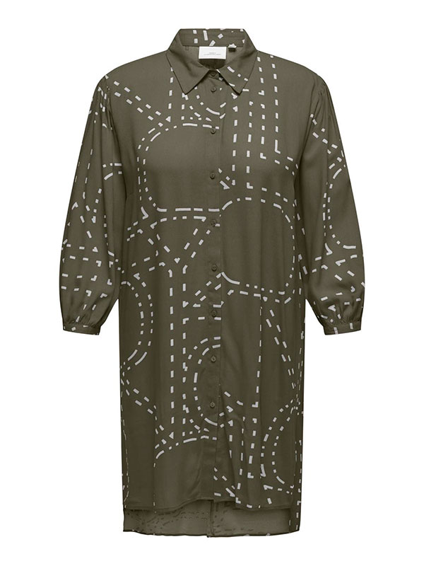 CARPHOEBE - Plus Size Klänning fra Only Carmakoma