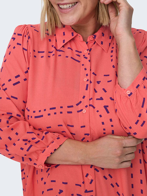 CARPHOEBE - Plus Size Klänning fra Only Carmakoma