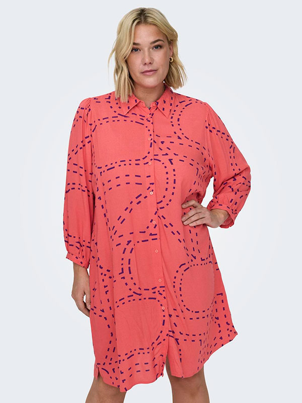 CARPHOEBE - Plus Size Klänning fra Only Carmakoma