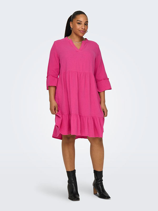 CARTHYRA - Plus Size Klänning fra Only Carmakoma