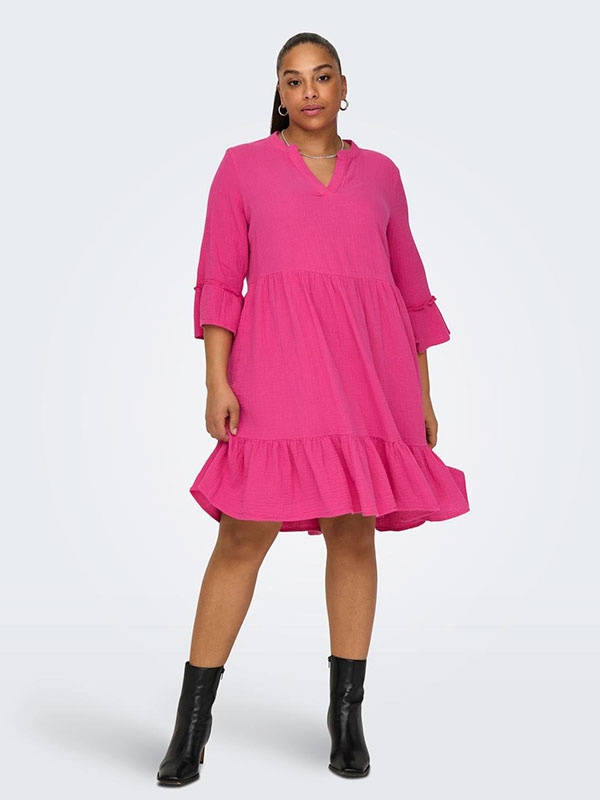 CARTHYRA - Plus Size Klänning fra Only Carmakoma