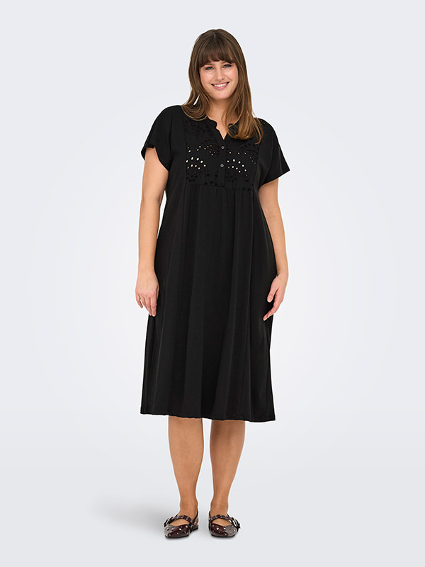 CARSILLAH - Plus Size Klänning fra Only Carmakoma