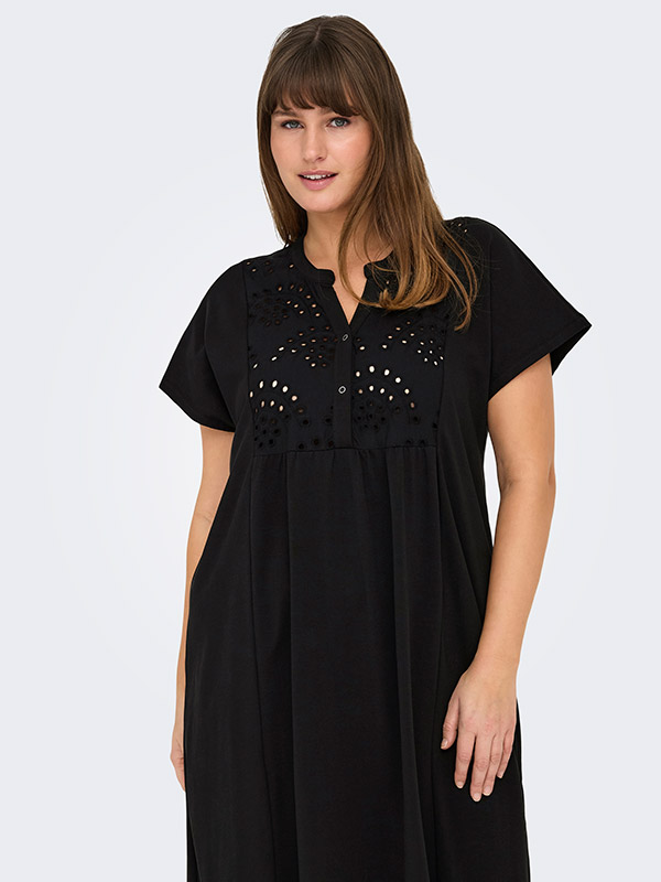 CARSILLAH - Plus Size Klänning fra Only Carmakoma