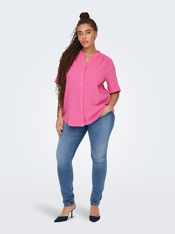 CARTHYRA - Plus Size Blus fra Only Carmakoma