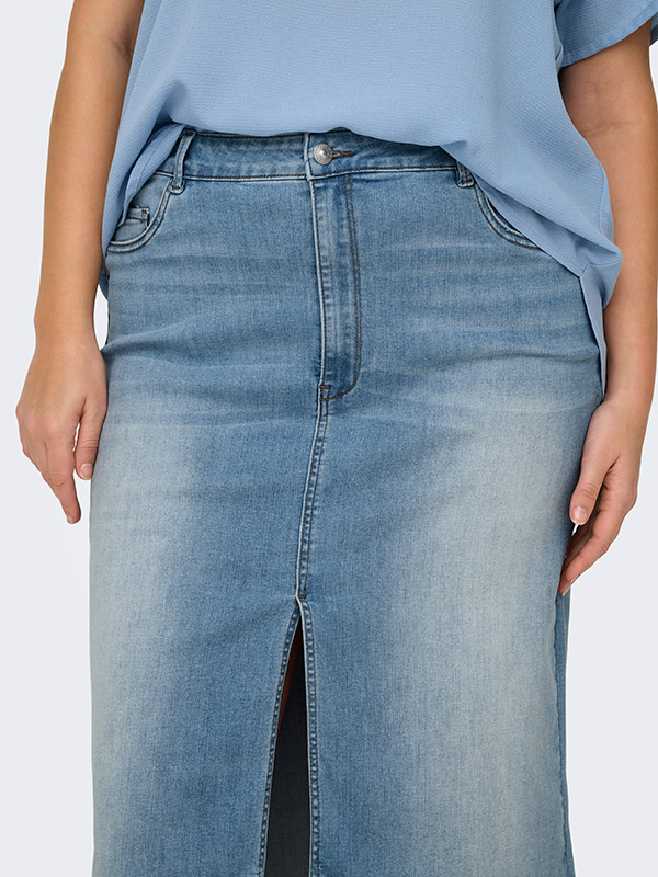 CARROSE - Plus Size Kjol fra Only Carmakoma