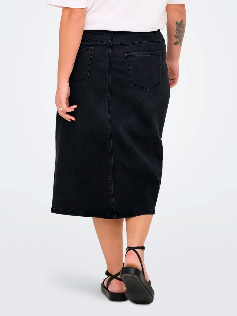 CARROSE - Plus Size Kjol fra Only Carmakoma