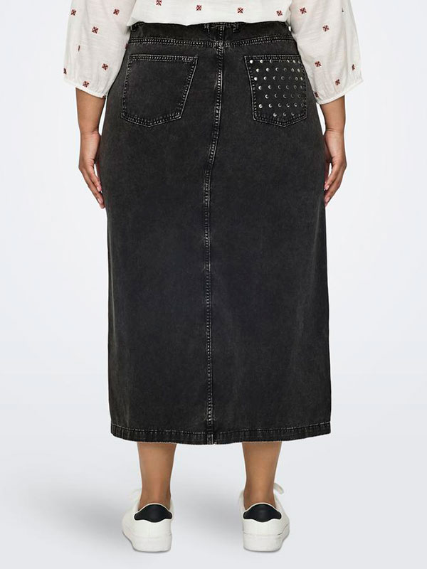 CARMANJA - Plus Size Kjol fra Only Carmakoma