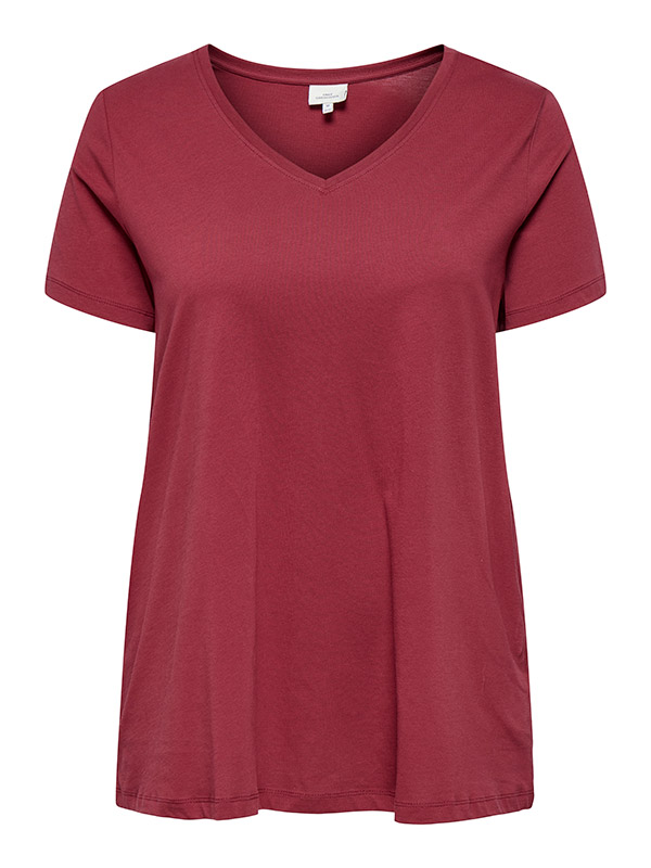 CARBONNIE - Plus Size T-shirt fra Only Carmakoma