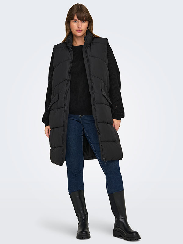 CARMATILDE - Plus Size Väst fra Only Carmakoma