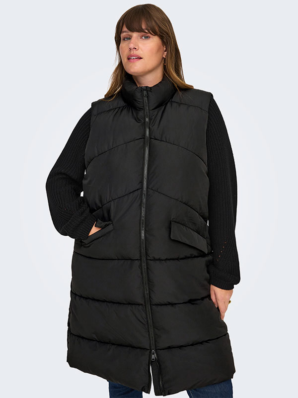 CARMATILDE - Plus Size Väst fra Only Carmakoma