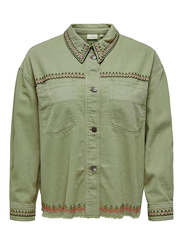 CARPRIME - Plus Size Jacka fra Only Carmakoma