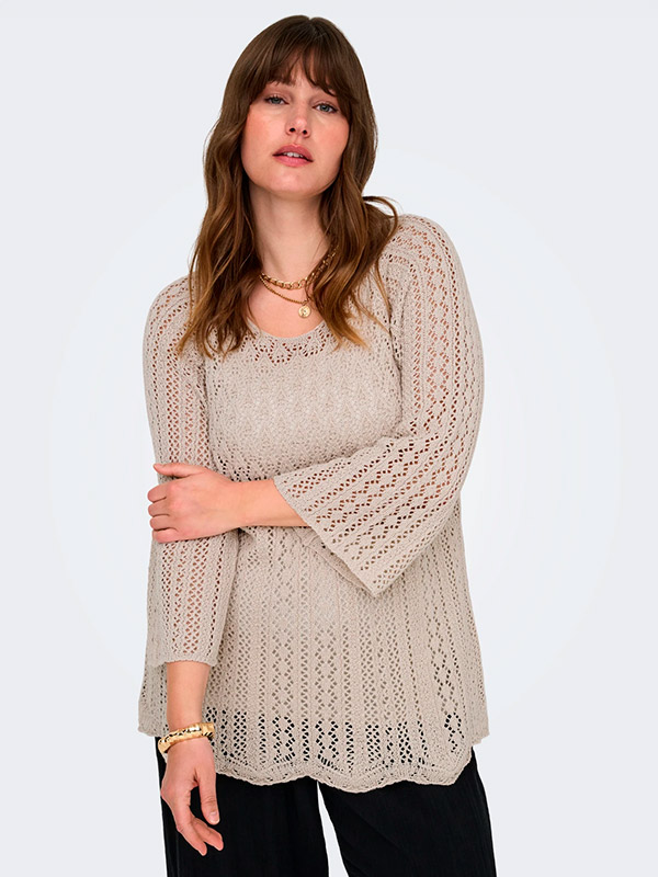 CARNOLA - Plus Size Blus fra Only Carmakoma