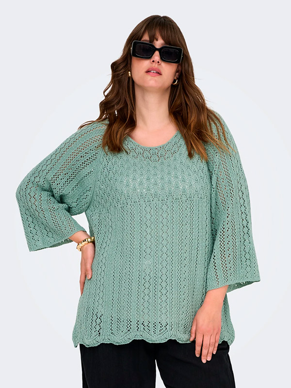 CARNOLA - Plus Size Blus fra Only Carmakoma
