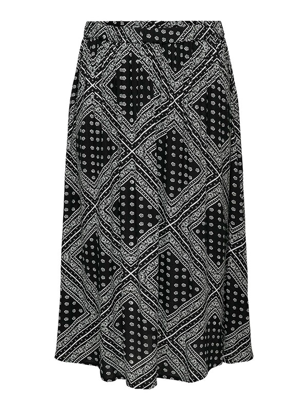 CARCHERRY - Plus Size Kjol fra Only Carmakoma