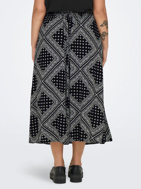 CARCHERRY - Plus Size Kjol fra Only Carmakoma