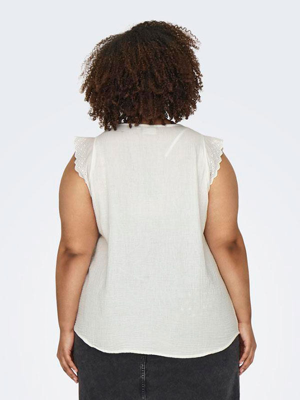 CARTHYRA - Plus Size Blus fra Only Carmakoma