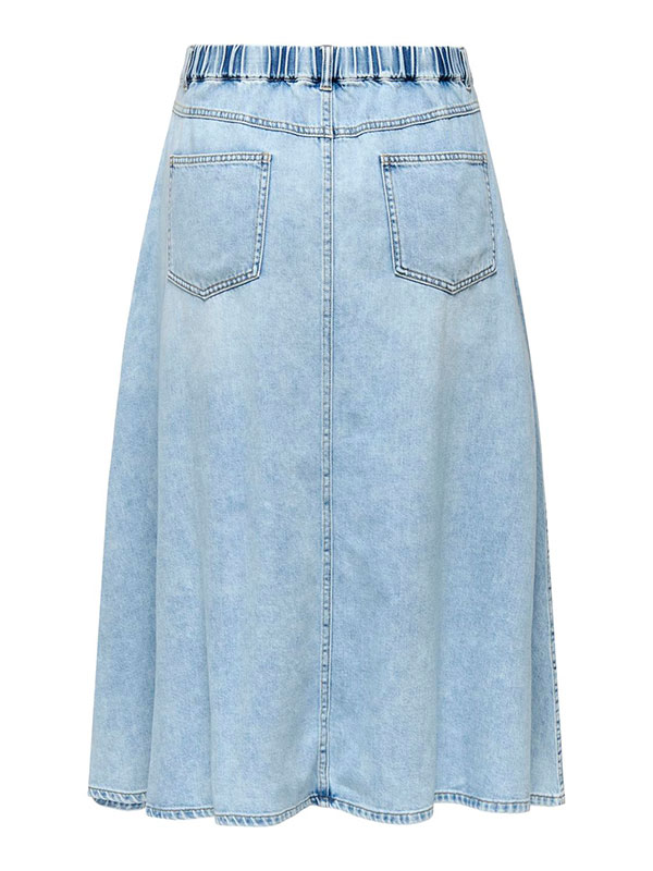 CARMINDY - Plus Size Kjol fra Only Carmakoma