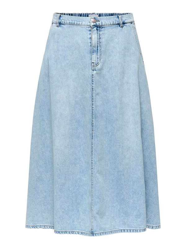 CARMINDY - Plus Size Kjol fra Only Carmakoma