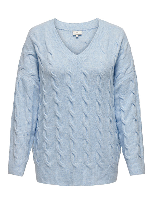 CARJEANETT - Plus Size Tröja fra Only Carmakoma