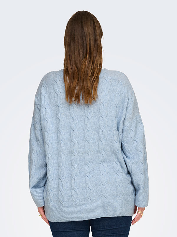 CARJEANETT - Plus Size Tröja fra Only Carmakoma