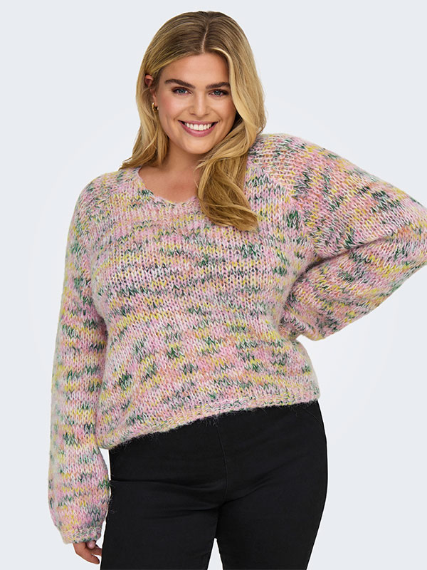 CARRAYNA - Plus Size Tröja fra Only Carmakoma