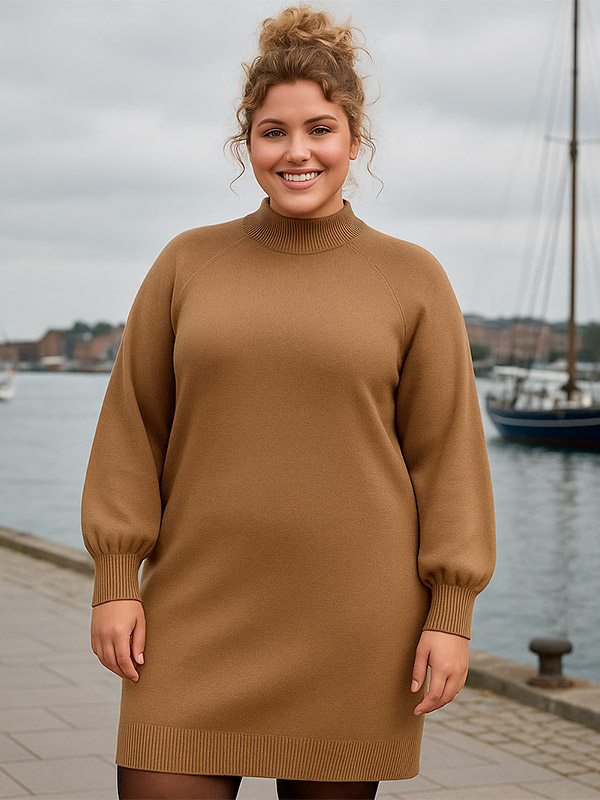 CARFRIDA - Plus Size Klänning fra Only Carmakoma